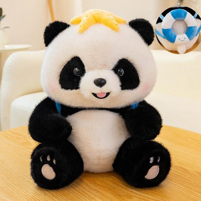 Süßer Mu Cheng Panda Plüschtier Panda Bunt / Mehrfarbig - Bild 1