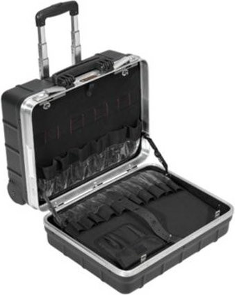 Weidmüller TOP CASE 1345330000 Universal Werkzeugkoffer unbestückt, Schwarz, B: 25,5 cm, T: 46,5 cm, H: 35,2 cm - Bild 1