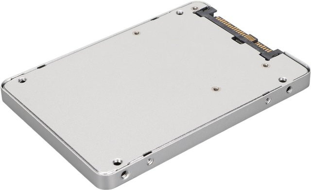 Igeteck M.2 NVMe SSD-Gehäuse aus Aluminiumlegierung für PCIe 4.0 x4 Gen3, Farbe: Weiß - Bild 1