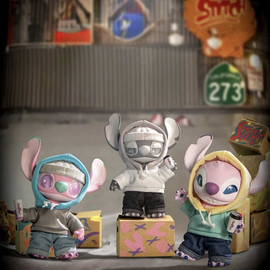 Yiran toy Stitch Gen Z Street Series Blind Box Figur Vinyl und Plüsch - Bild 2