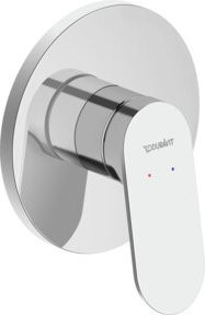 Duravit Wave UP Brause-Einhebelmischer Fertigmontageset in Edelstahl gebürstet - Bild 1