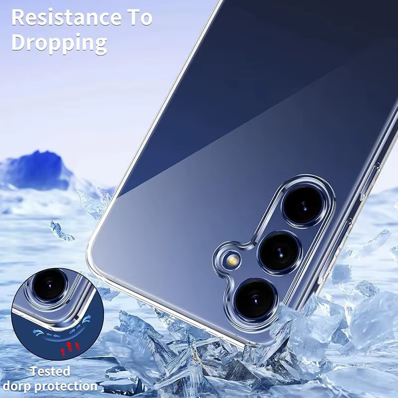 Stoßfeste transparente Silikon-Softcase Handyhülle für Samsung Galaxy S26 S25 S24 S23 S22 S21 Ultra Plus Note20 - Bild 4
