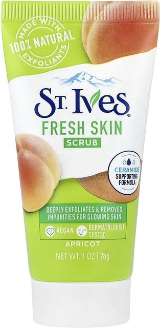 St. Ives Fresh Skin Apricot Infused Scrub, 28 g, Gesicht - Bild 1