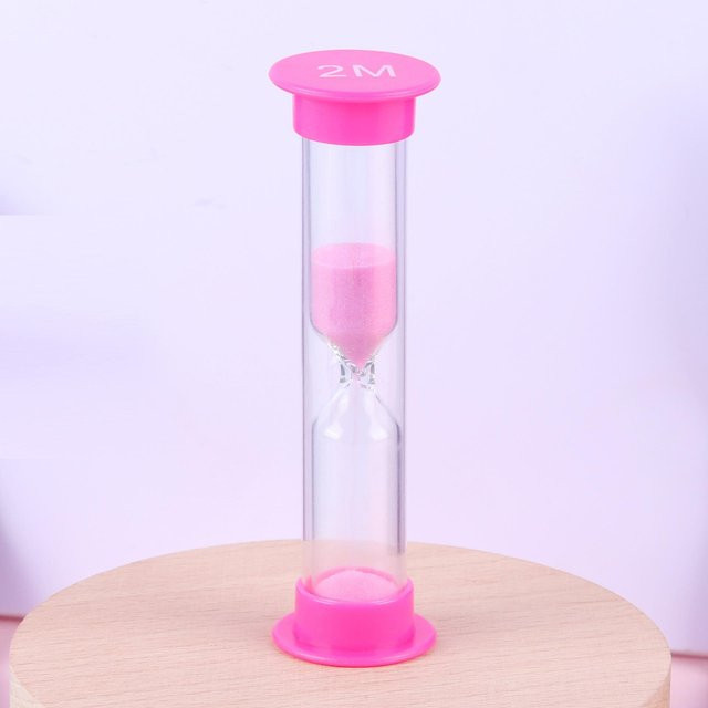 Houspace Sanduhr Timer in Rosa für Kinder und Haushalt - Bild 1