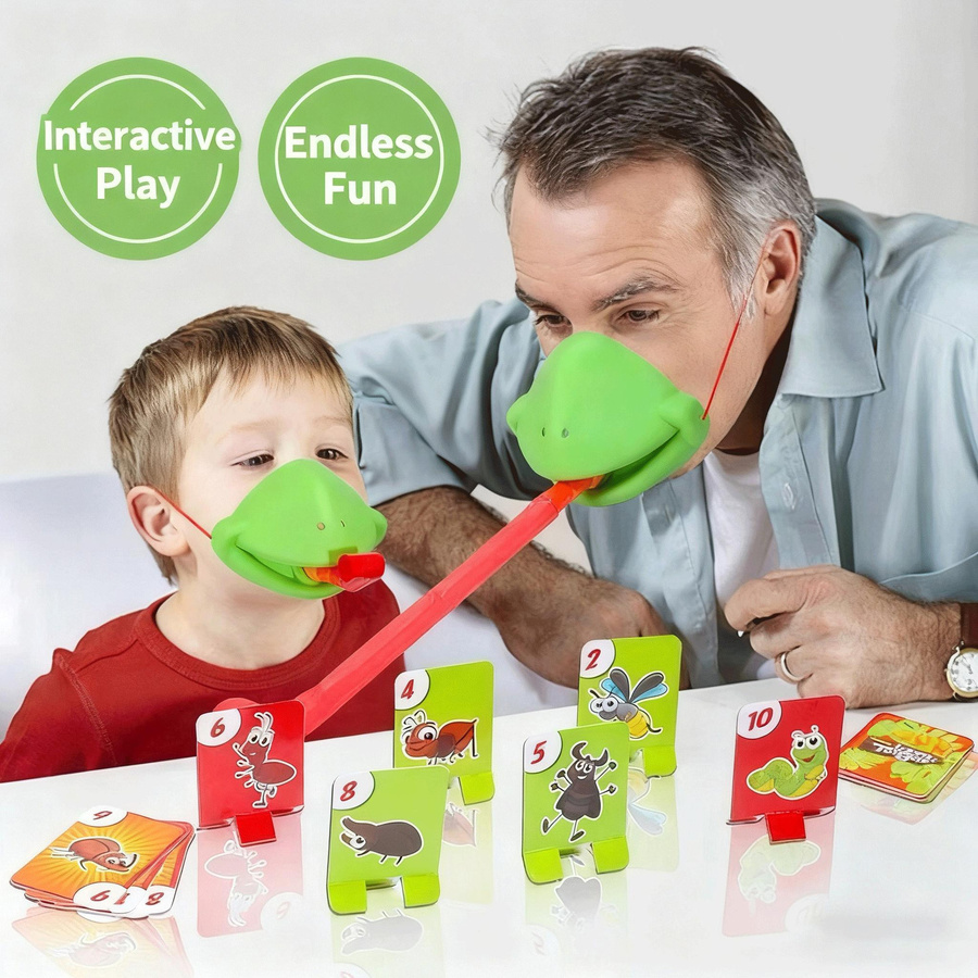 Discover Intime Froschmaske Karten Brettspiele ab 3 Jahren - Bild 2