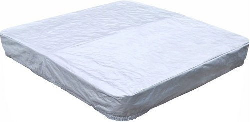 Canadian Spa Whirlpool-Schutzplane für Isolierabdeckungen, Grau, B/T/H: 200 x 200 x 30,5 cm - Bild 1