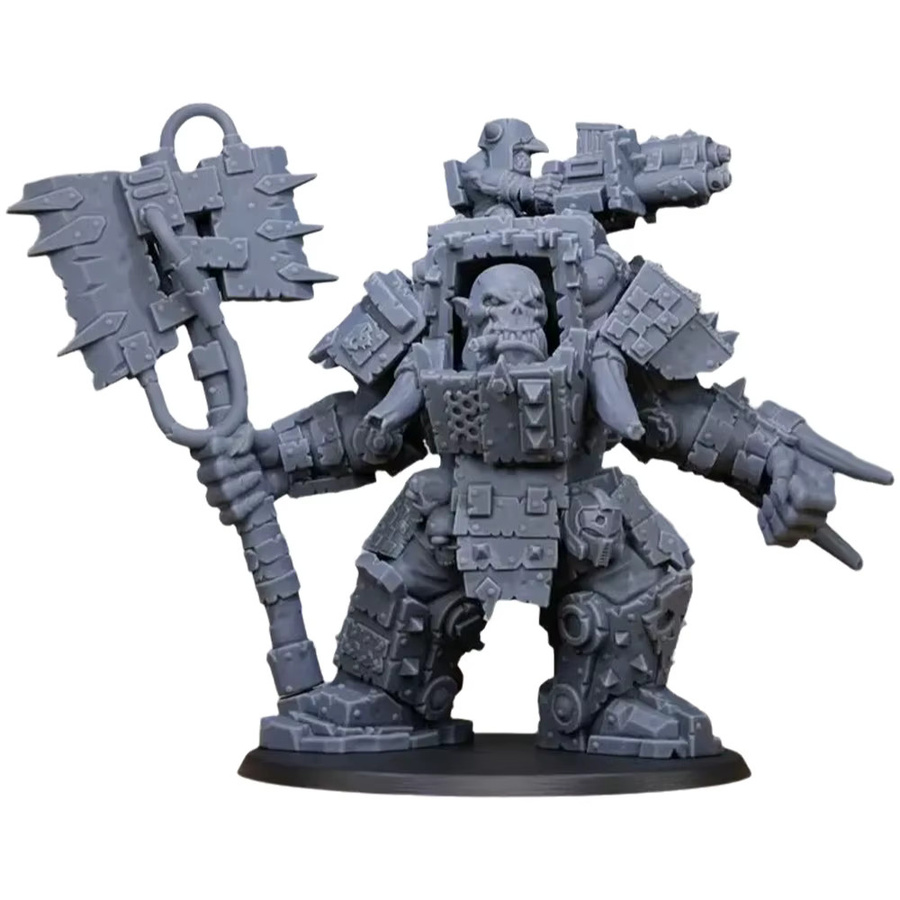 HENGSHI Orc Commander War Boss, Zubehör, Fantasy, Grau - Bild 2