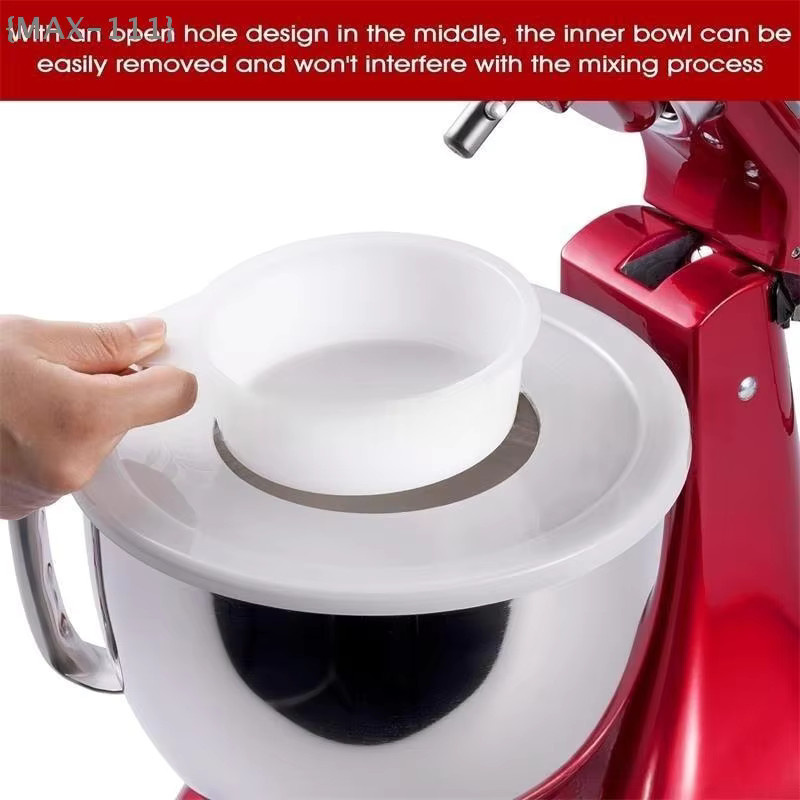 KitchenAid Mixer-Schüsselabdeckung F2-MAX111 für Standmixer mit kippbarem Kopf, 4,5-5 Quart - Bild 4