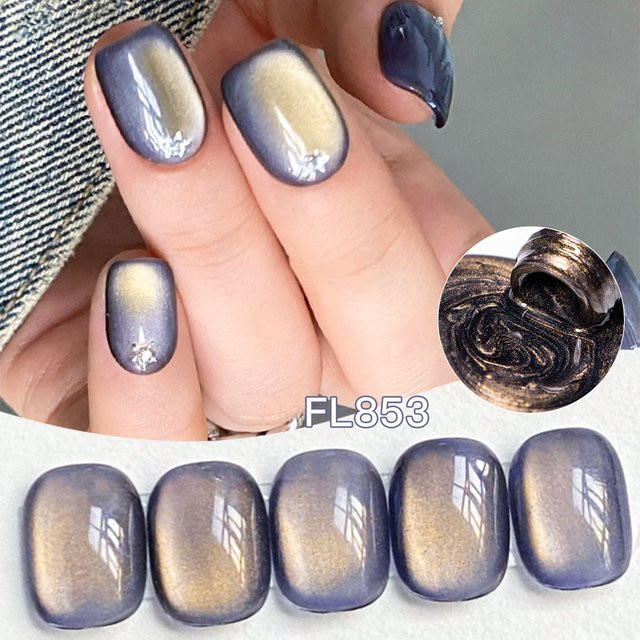 Four Lily Nagellack, Gold, Schimmernd, 10 ml - Bild 1