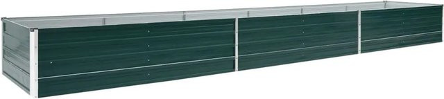 Furnicato Garten Hochbeet aus verzinktem Stahl in Grün, B: 480 cm, T: 80 cm, H: 45 cm - Bild 1