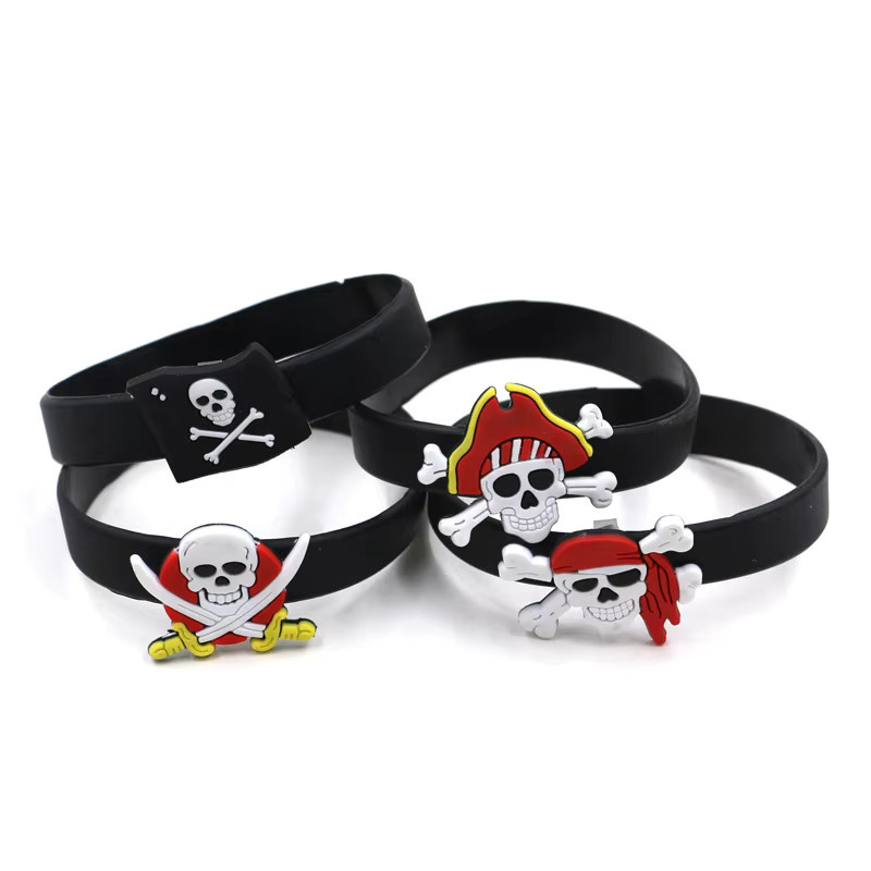 Ataozhekou Armband Ring, Silikon, Schwarz, Kinder - Bild 4