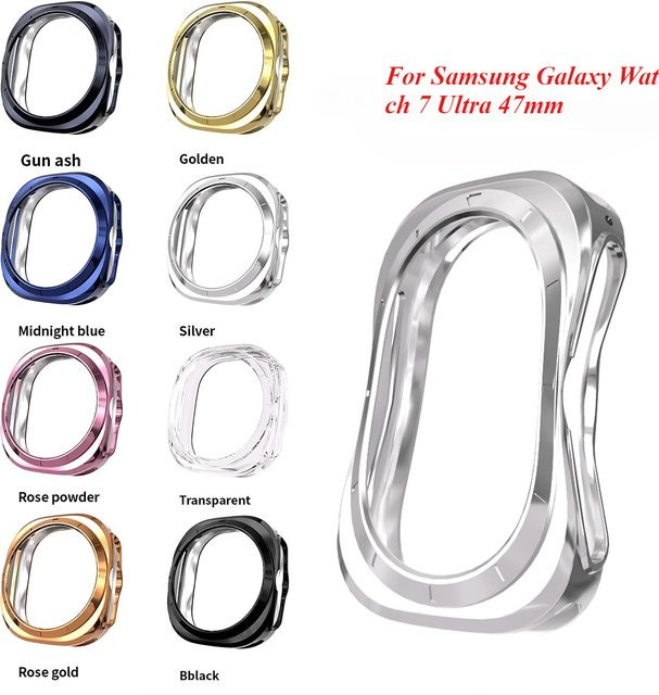 CAOWTAN Schutzhülle für Samsung Galaxy Watch 7 Ultra, 47 mm, TPU, Unisex - Bild 1