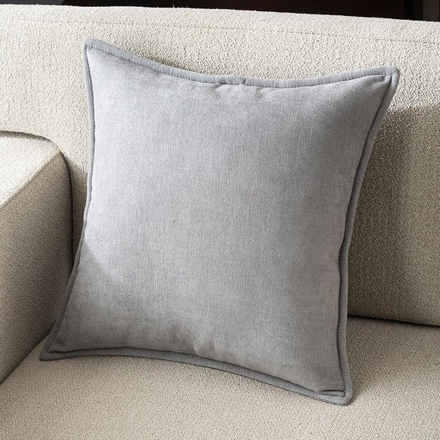 Dunkelblaue Chenille Kissenbezüge von JMG Clothing für Couch und Sofa, B/B: 45 x 45 cm - Bild 1