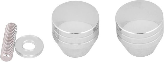 GoolRC Zuggriff Knopf aus verchromter Aluminiumlegierung in Silber für Badezimmer-Duschtüren - Bild 1
