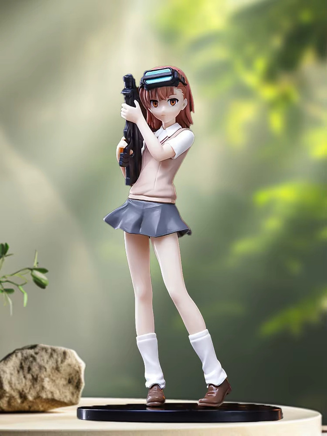 Bandai A Certain Magical Index Misaka Mikoto Railgun, Actionfigur, Einzelfigur, Kunststoff, Bunt / Mehrfarbig - Bild 5