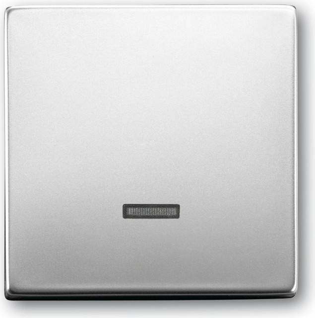 Busch-Jaeger Eingangsmodul 6543-866-101 Bedienelement für Tastdimmer in Silber - Bild 1
