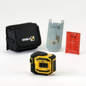 Stabila Kreuzlinien-Lot-Laser LAX 300 4-teiliges Set in Gelb - Bild 1