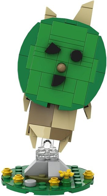Gobricks Zeldaed Yahaha Korok Brickheadz, Spielfiguren Bausteine, ab 14 Jahre - Bild 1