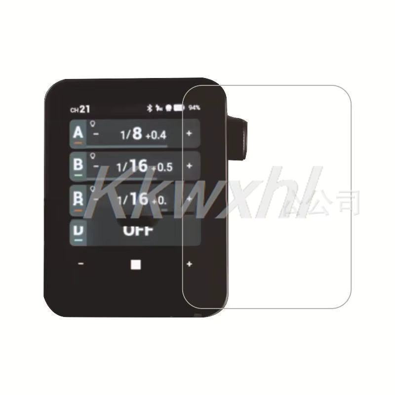Godox X3 Pro Displayschutz aus gehärtetem Glas 9H HD, transparent - Bild 2