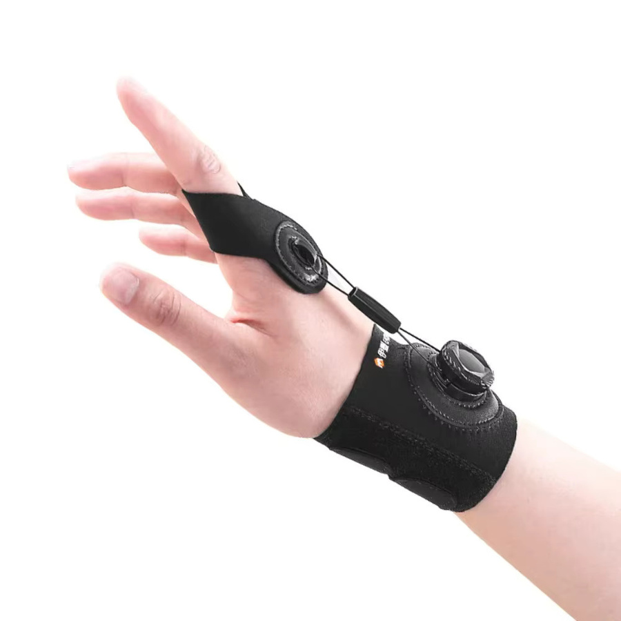 Knopf Einstellung Finger Corrector, Atmungsaktive Traktion Finger Trainer Schiene, Daumen Fixateur - Bild 2