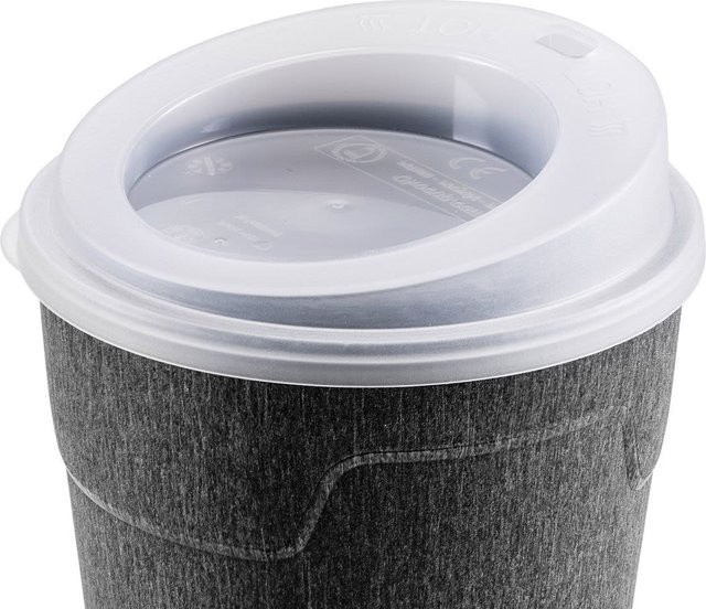 thermohauser Goodbowl Cup Deckel, 8er Pack, weiß, Durchmesser: 9,2 cm - Bild 1