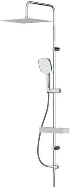 AM.PM Duschsystem Play Duschsäule mit Regenduschkopf und Handbrause in Chrom - Bild 1