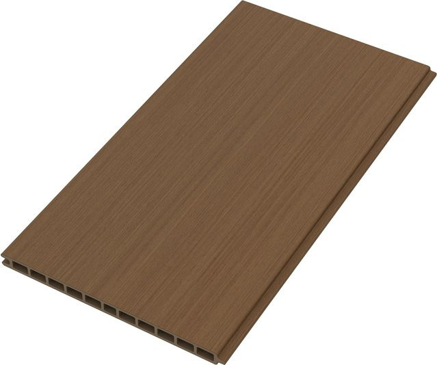 T&J WPC-Steckzaunbrett Max-XL Coextrudiert in Teak, B/H: 28 x 179 cm, Dicke: 2 cm - Bild 1