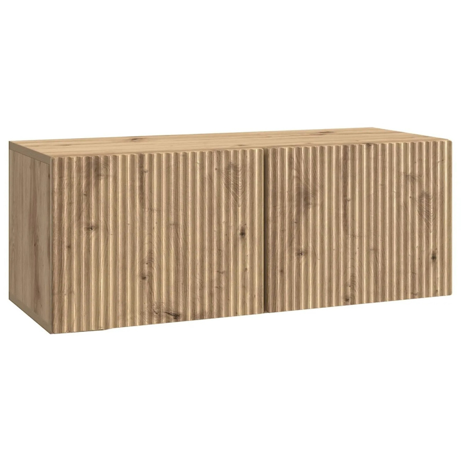 vidaXL Wandmontierter TV-Schrank Artisan-Eiche in Braun, B/H/T: 78,5 x 30 x 30 cm - Bild 2