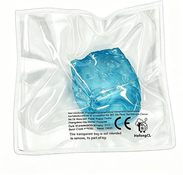 HefengCL Transparenter Käsewürfel TPR Squishy, Weiches Gelee Quetschspielzeug, ASMR Stressabbau Sensorisches Fidget Spielzeug - Bild 1