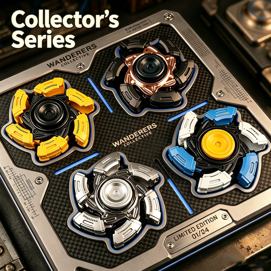YIJOO Fidget Spinner, Leuchtend, Rüstungsdesign - Bild 3