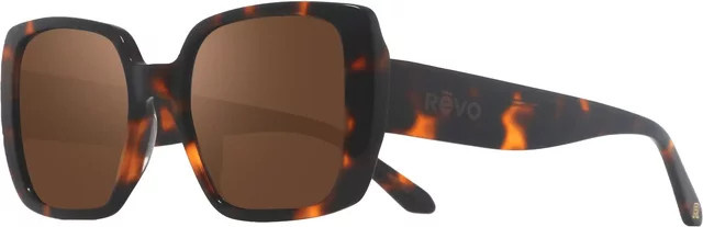 Revo Palma Sonnenbrille, Damen, Square, Vollrand, Acetate, Brown - Bild 1