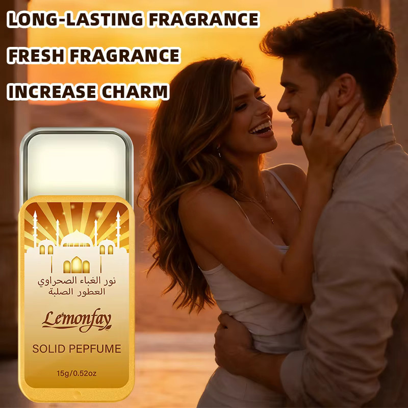 Lemonfay Noor Al-Ghabaa Al-Sahraawi Festes Parfüm, 15g, Unisex - Bild 5