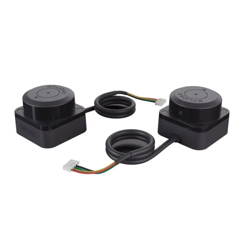 Slamtec RPLIDAR C1 Lidar Sensor in Schwarz mit 12m Reichweite und 360 Grad Scanning für Roboter Positionierung, Kartierung, Navigation und Hindernisvermeidung - Bild 2