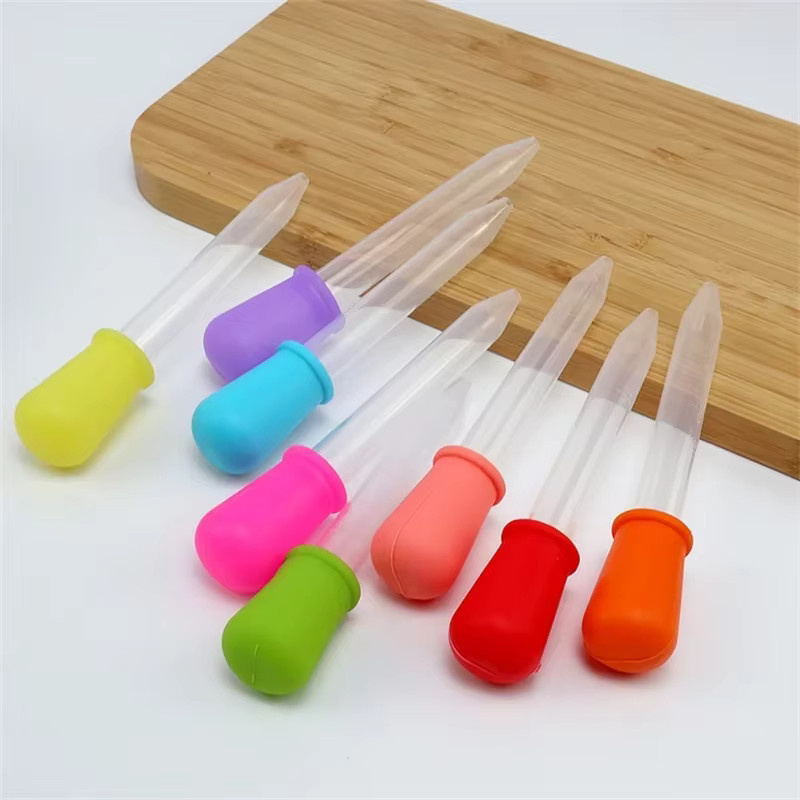 Silikon Pipetten Set in Multicolour mit 5ml Fassungsvermögen für Labor und Schule - Bild 2