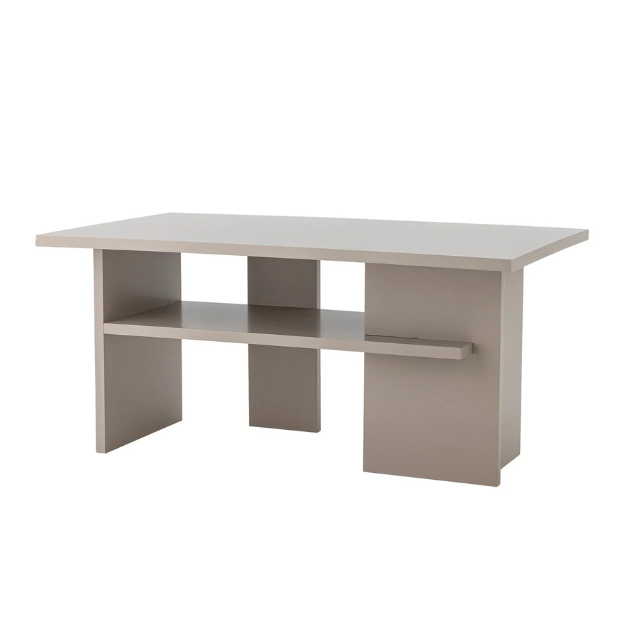 Bloomingville Couchtisch Norvida in Grau aus MDF, B/T: 90 x 50 cm, Höhe: 42 cm - Bild 1