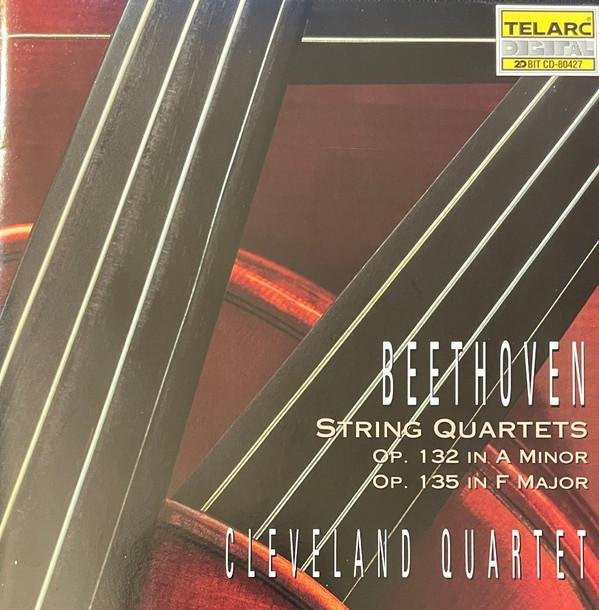 Streichquartette (Op. 132 in a minor), Ludwig van Beethoven, Das Cleveland Quartett, CD - Bild 1