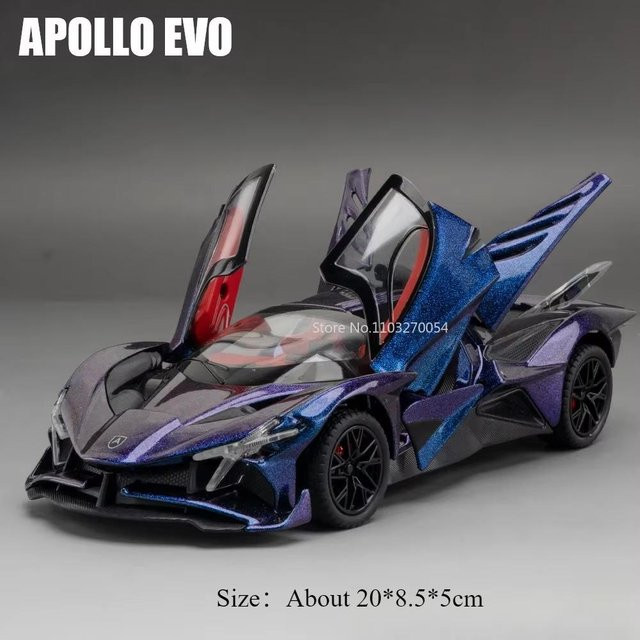 Apollo IE EVO Legierungsmodell, Sportwagen, 1:24, mit Sound und Licht, ab 14 Jahren - Bild 1