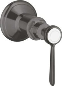 Hansgrohe Axor Montreux Fertigmontageset mit Hebel und UP-Absperrventil in Gunmetal Brushed - Bild 1