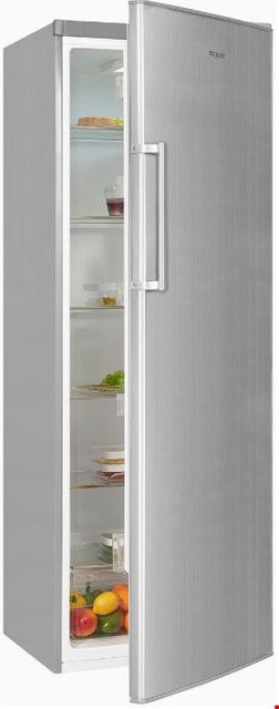 Exquisit Vollraumkühlschrank KS350-V-H-040D in Silber, 331 l, B/T/H: 60 x 59 x 171,5 cm - Bild 1