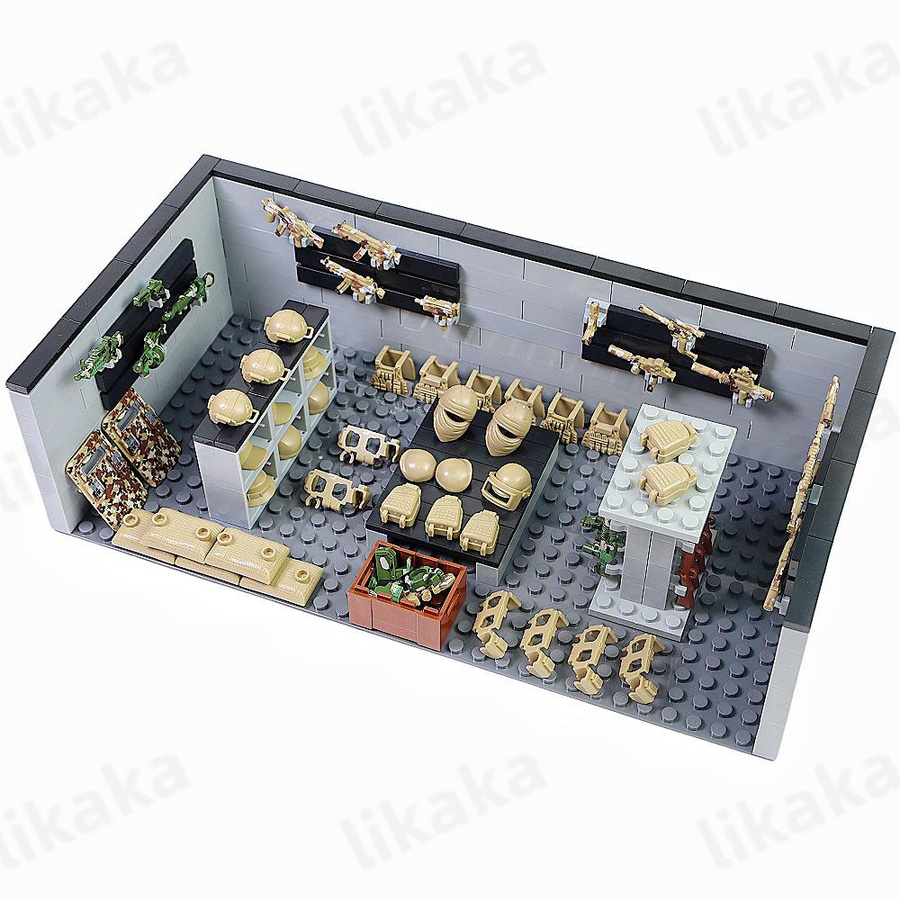 Linyi toy Militär Bausteine Spielset - Bild 3