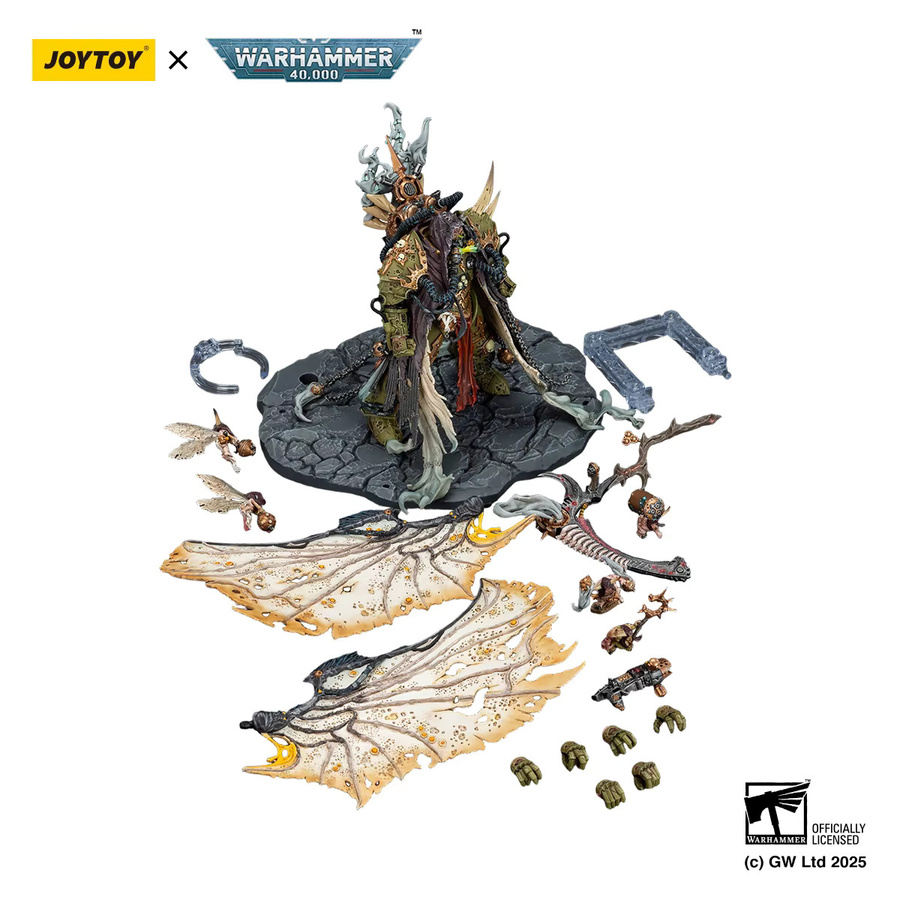 JOYTOY Warhammer 40K Mortarion Dämonen-Primarch Actionfigur, 1/18 - Bild 2