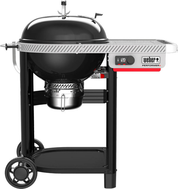 Weber Performer Smart Holzkohlegrill Kettle mit verchromtem Rost - Bild 1