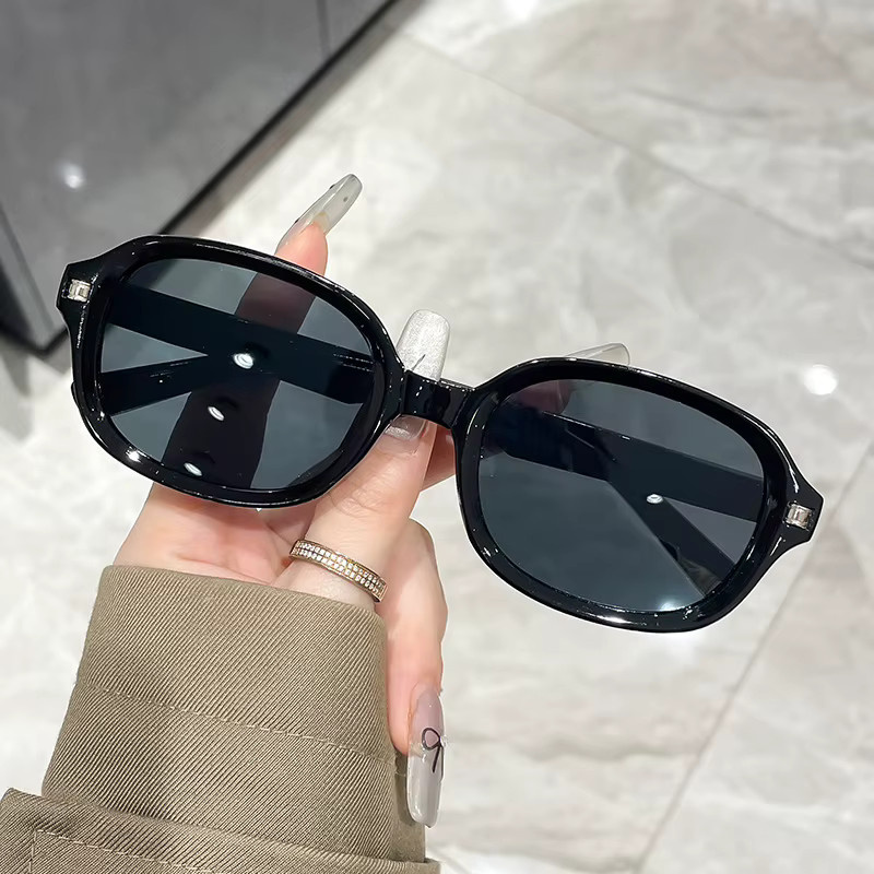 Oval-Sonnenbrille, Unisex, Vollrand, Kunststoff - Bild 1