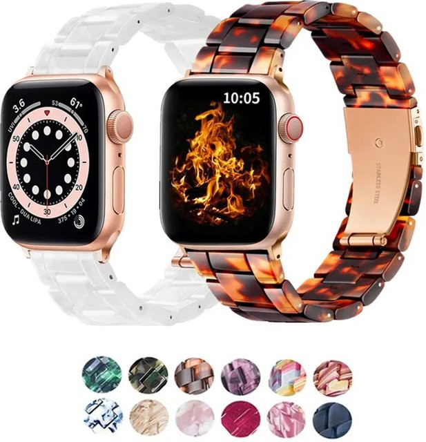 JBAILI Uhrenarmband Harz, Kunststoff, Unisex - Bild 1