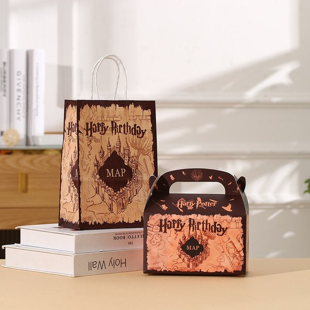 Stobag Kraftpapierboxen in Schwarz, 10 Stück für Geschenke und Dekorationen - Bild 1