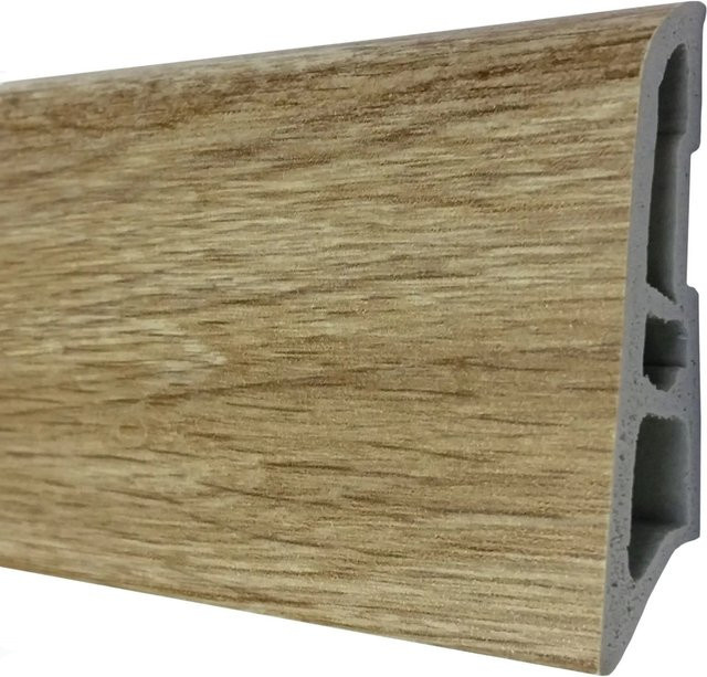 Schaumleiste Modern 60 Niagara von Döllken Profiles in Hemlock, Farbe: Braun, Breite: 6 cm - Bild 1