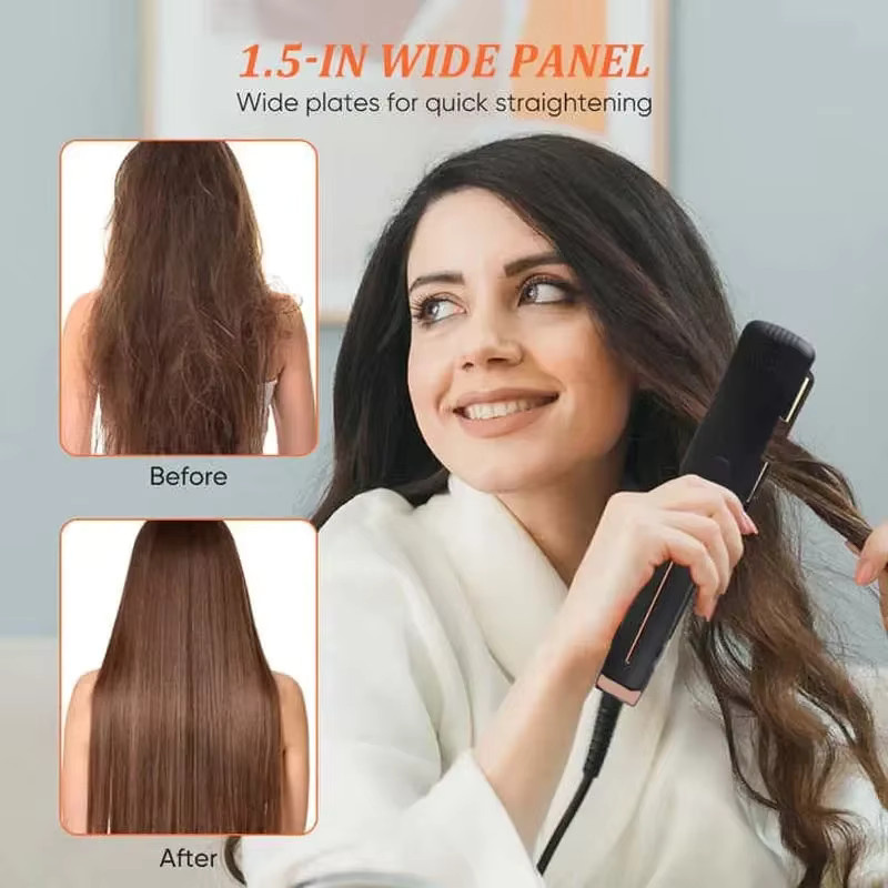 Tinsol 2-in-1 Haarglätter und Lockenstab mit Keramikplatte, Unisex - Bild 2