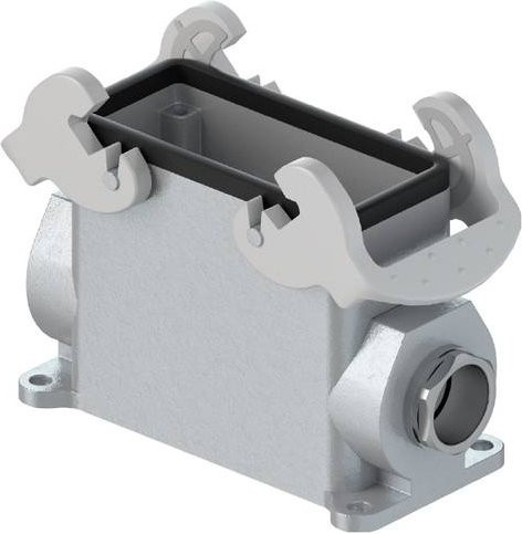 Wieland Electric Gehäuseunterteil 73.335.4035.0 in Grau aus Aluminium - Bild 1
