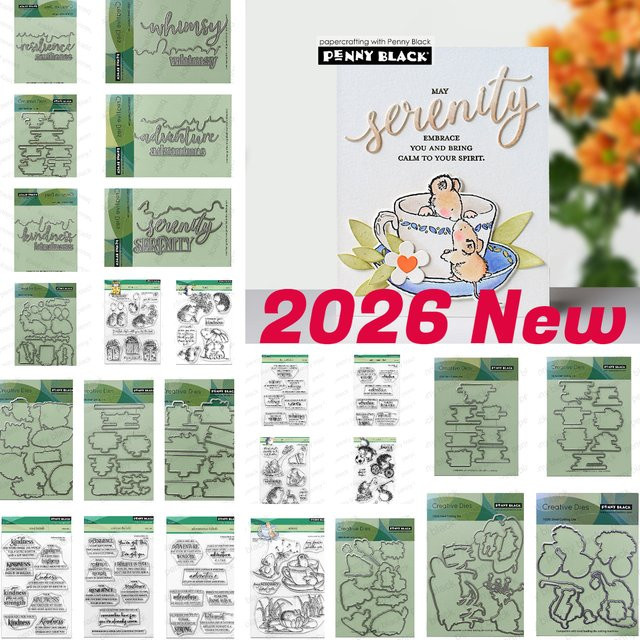 Resilient Whimsical Beliefs Metall-Stanzformen-Set für DIY-Bastelarbeiten und Grußkarten in Multicolour - Bild 1
