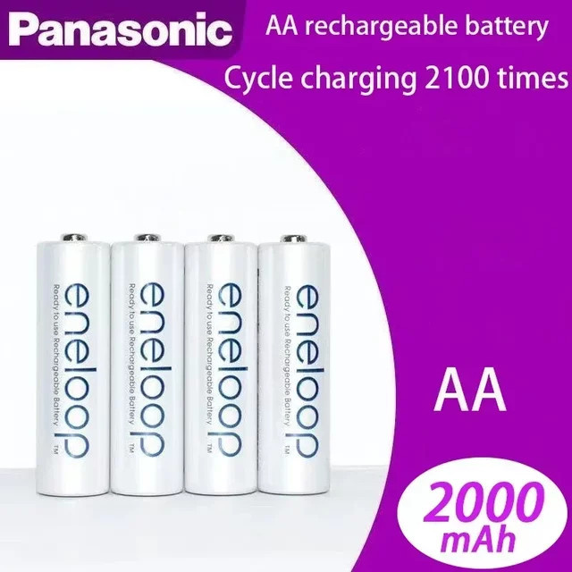 Panasonic Eneloop Pro AA Akku 1,2 V mit 2100 mAh NI-MH wiederaufladbare Batterien - Bild 1